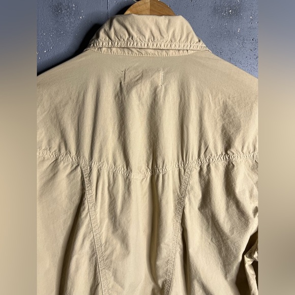 AMO DENIM BRIDLE JACKET - OATMILK Color.  Size Small.  NWT - Picture 8 of 13